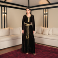 Velvet Espresso Kaftan by Mystique Design
