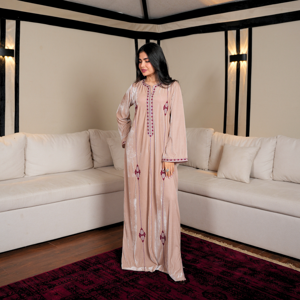Velvet Desert Kaftan by Mystique Design