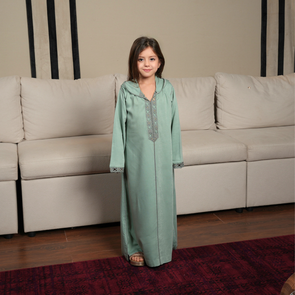 Mini Sage Kaftan by Mystique Design