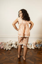 Picnic Parade Shorts Pajama Set by Mystique Design