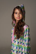 Mini Jardin Rose Kaftan by Mystique Design