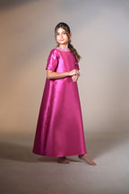 Mini Rose Mikado Kaftan by Mystique Design