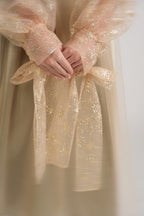 Mini Soft Olive Kaftan by Mystique Design