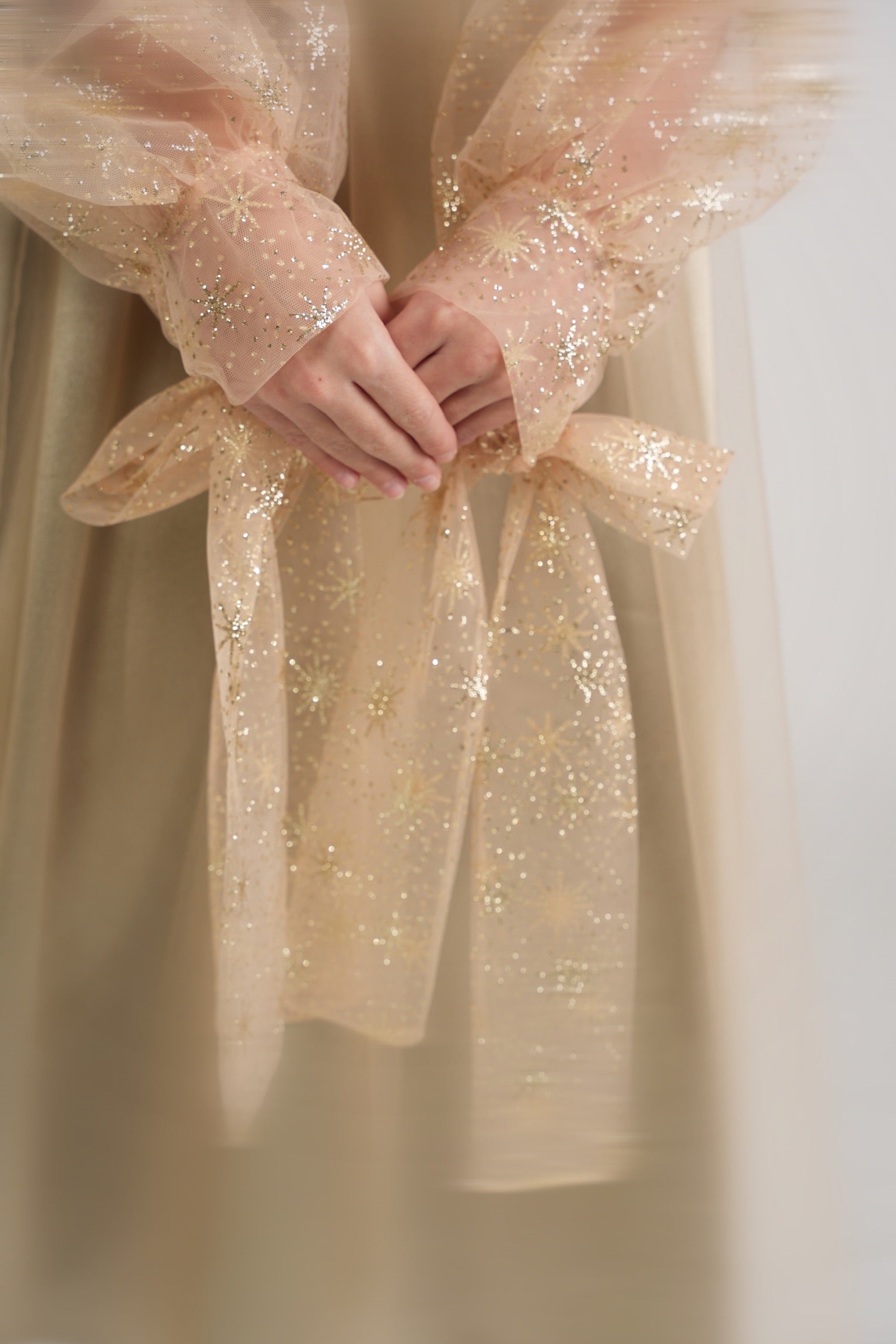Mini Soft Olive Kaftan by Mystique Design