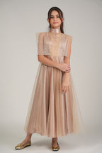 Mini Almond Whisper Kaftan by Mystique Design