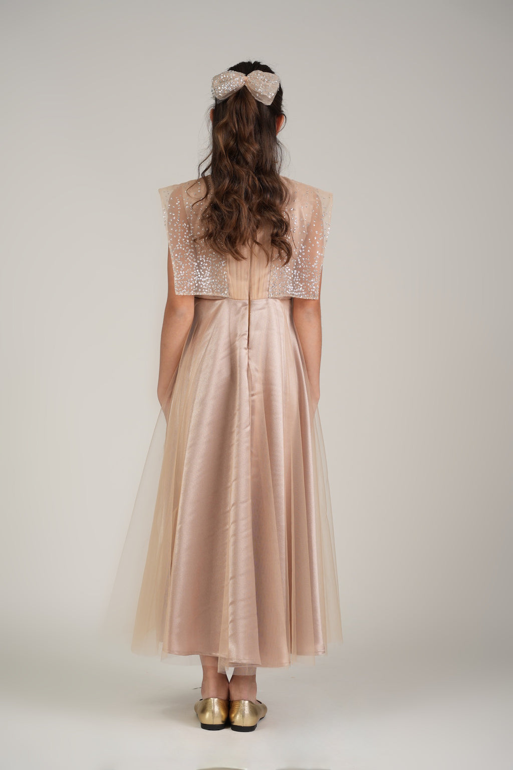 Mini Almond Whisper Kaftan by Mystique Design