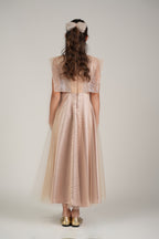 Mini Almond Whisper Kaftan by Mystique Design