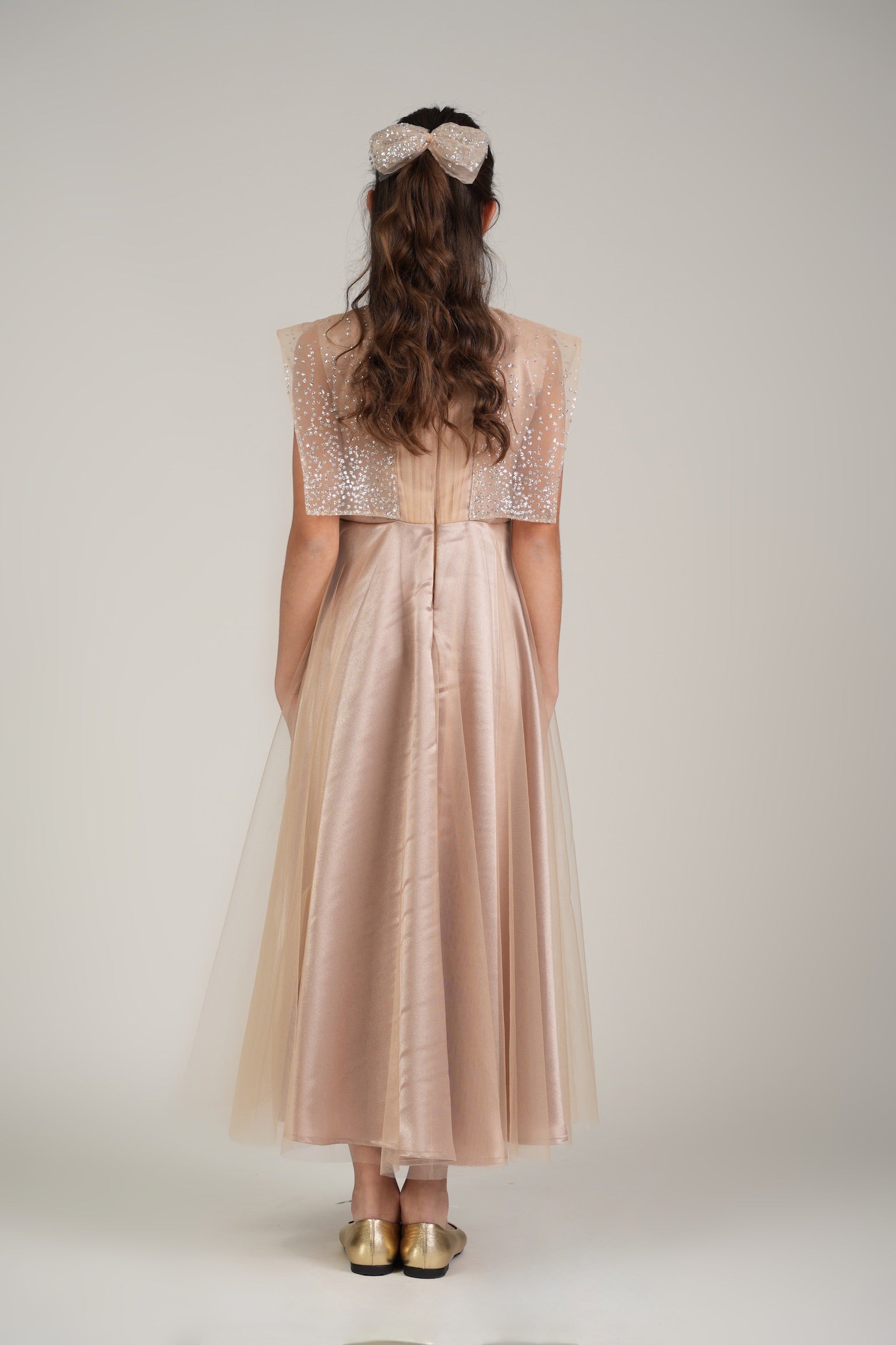 Mini Almond Whisper Kaftan by Mystique Design