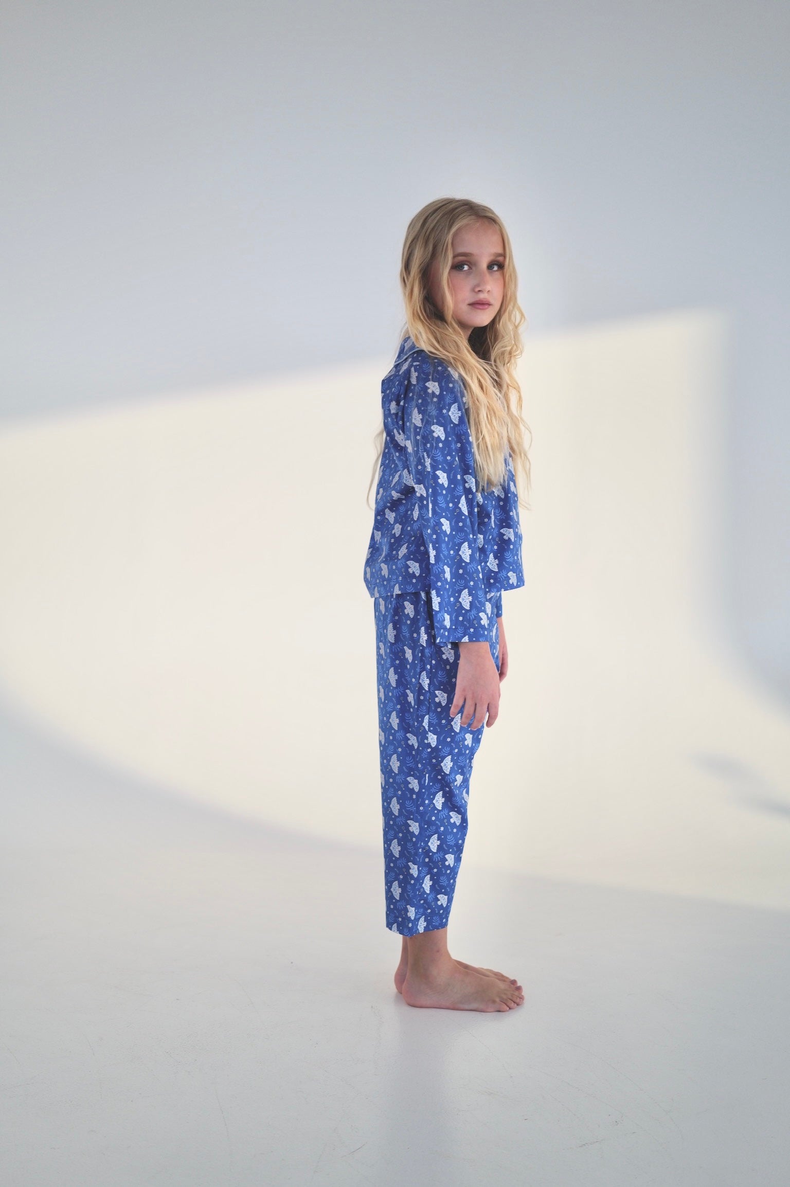 Sky Dove Pajama Set by Mystique Design