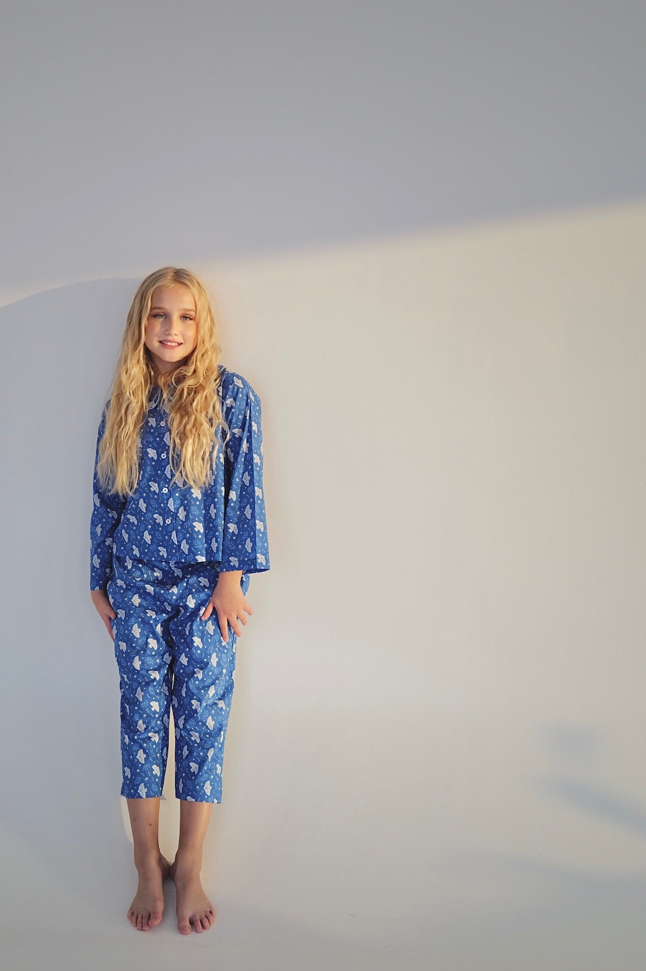 Sky Dove Pajama Set by Mystique Design