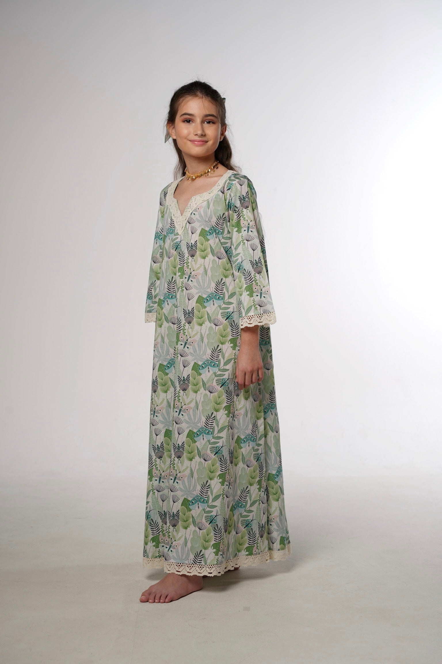 Mini Garden Kaftan by Mystique Design