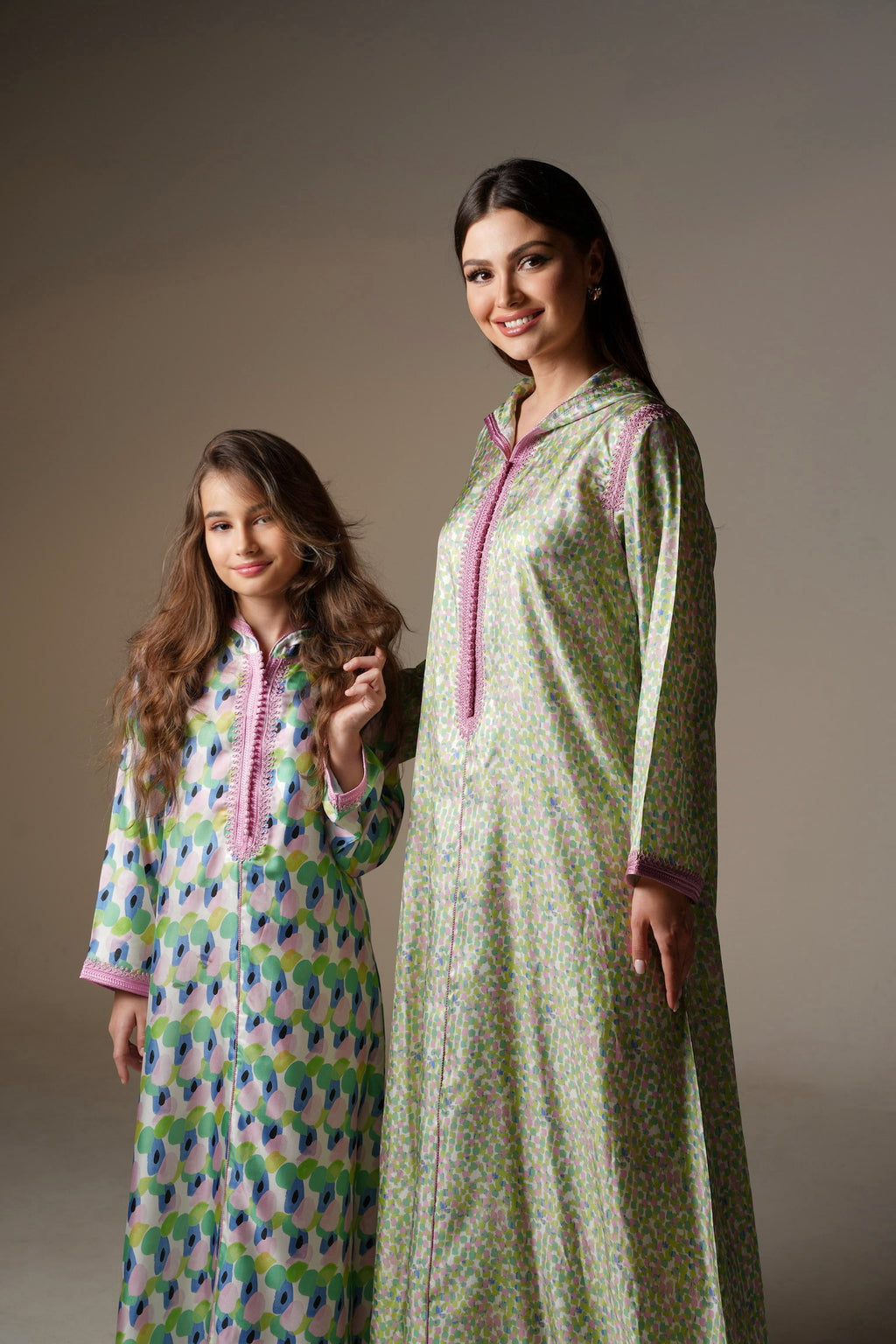 Mini Jardin Rose Kaftan by Mystique Design