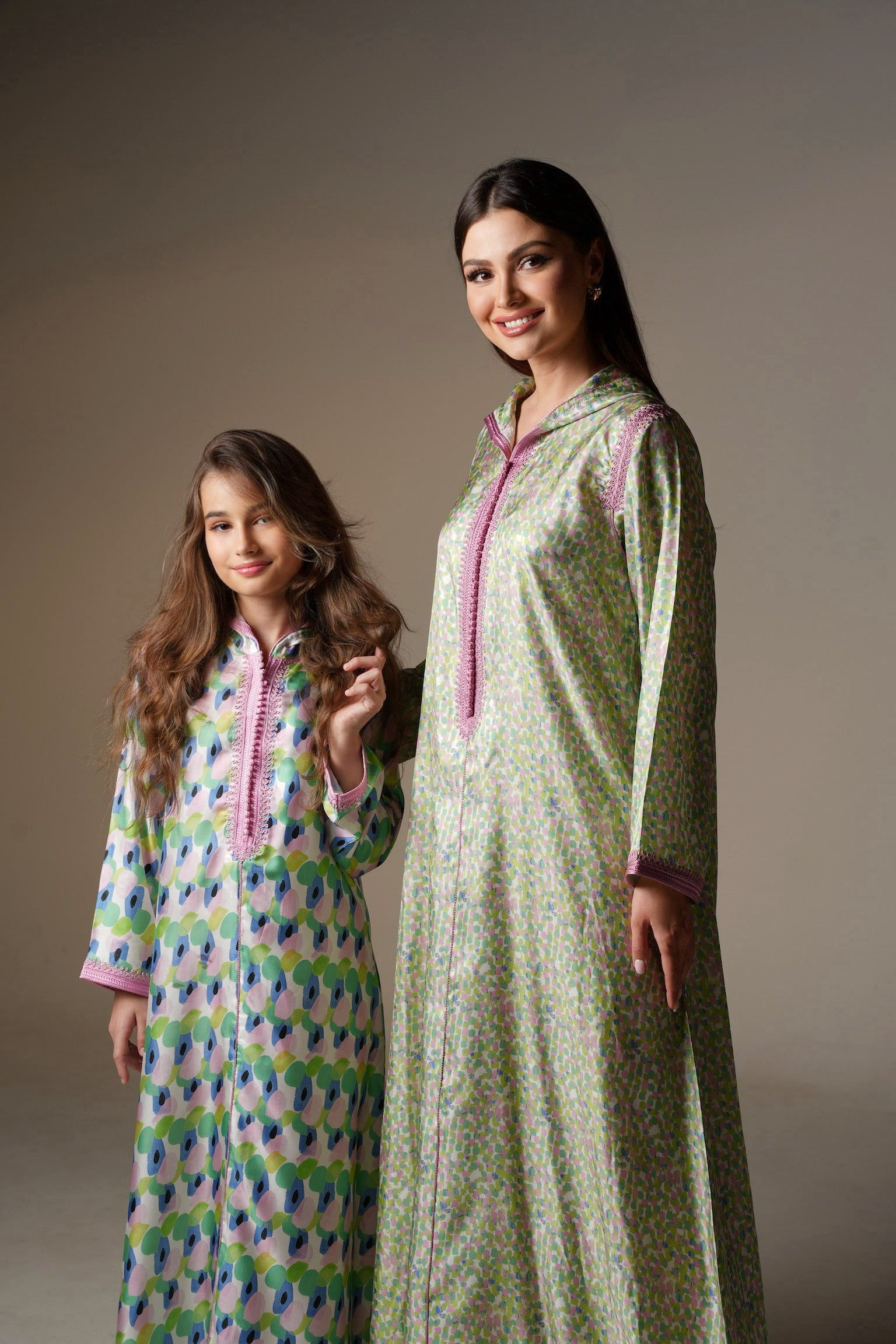 Mini Jardin Rose Kaftan by Mystique Design