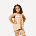 Picnic Parade Shorts Pajama Set by Mystique Design