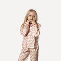 Summer Bouquet Long Pajama Set by Mystique Design