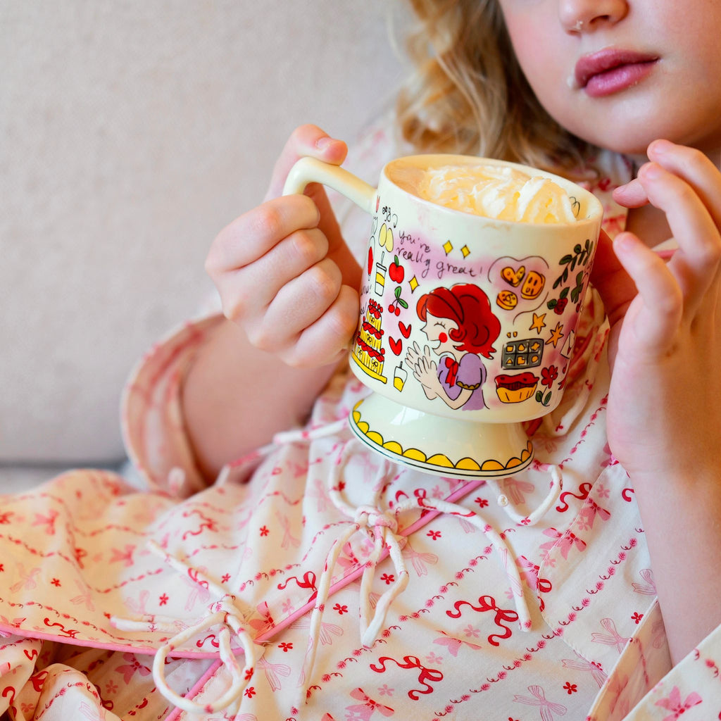 Sweetheart Pajama with Bows by Mystique Design
