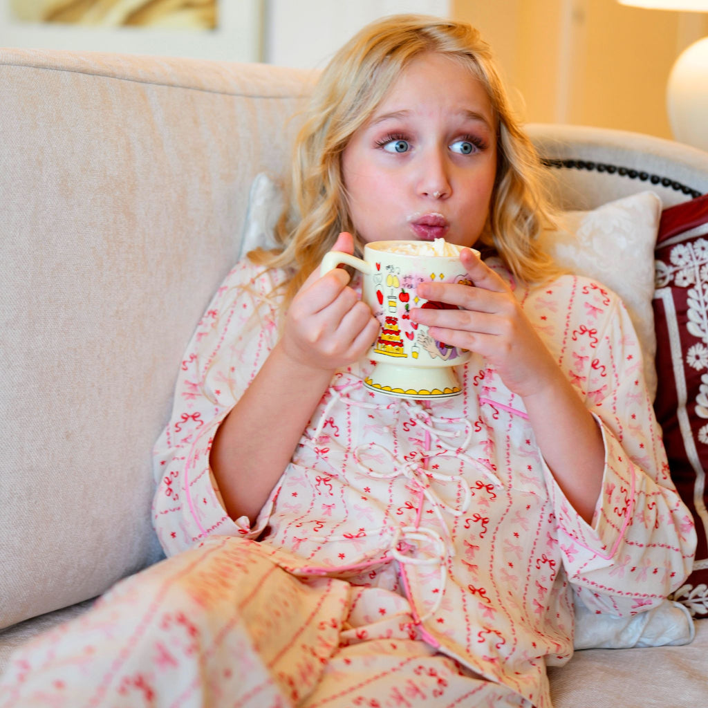 Sweetheart Pajama with Bows by Mystique Design