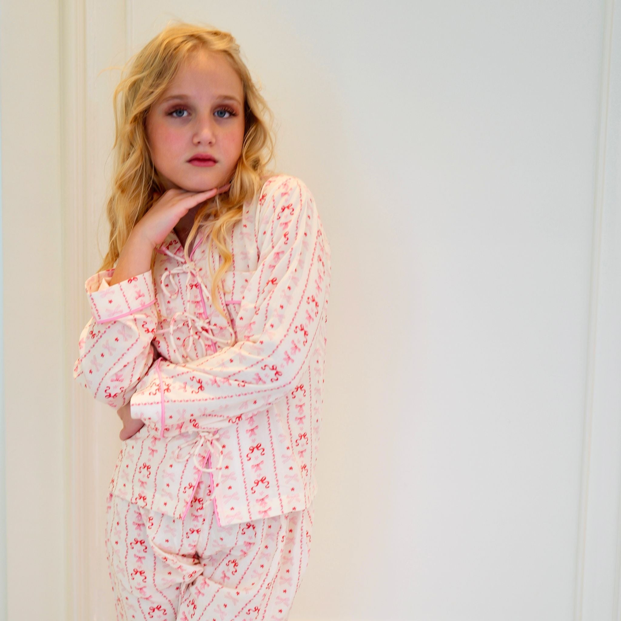 Sweetheart Pajama with Bows by Mystique Design