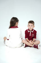 White Polo and Shorts Set — Qatar National Day by Mystique Design