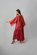 Sunset Coral Kaftan by Mystique Design