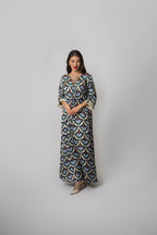 Emerald Midnight Kaftan by Mystique Design